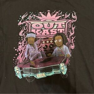 Outkast T Shirt Mens XXLarge ATLiens Black Purple Hip Hop 90s